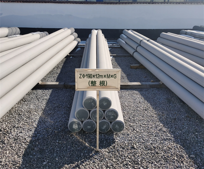如皋190×12米钢筋混凝土水泥电线杆