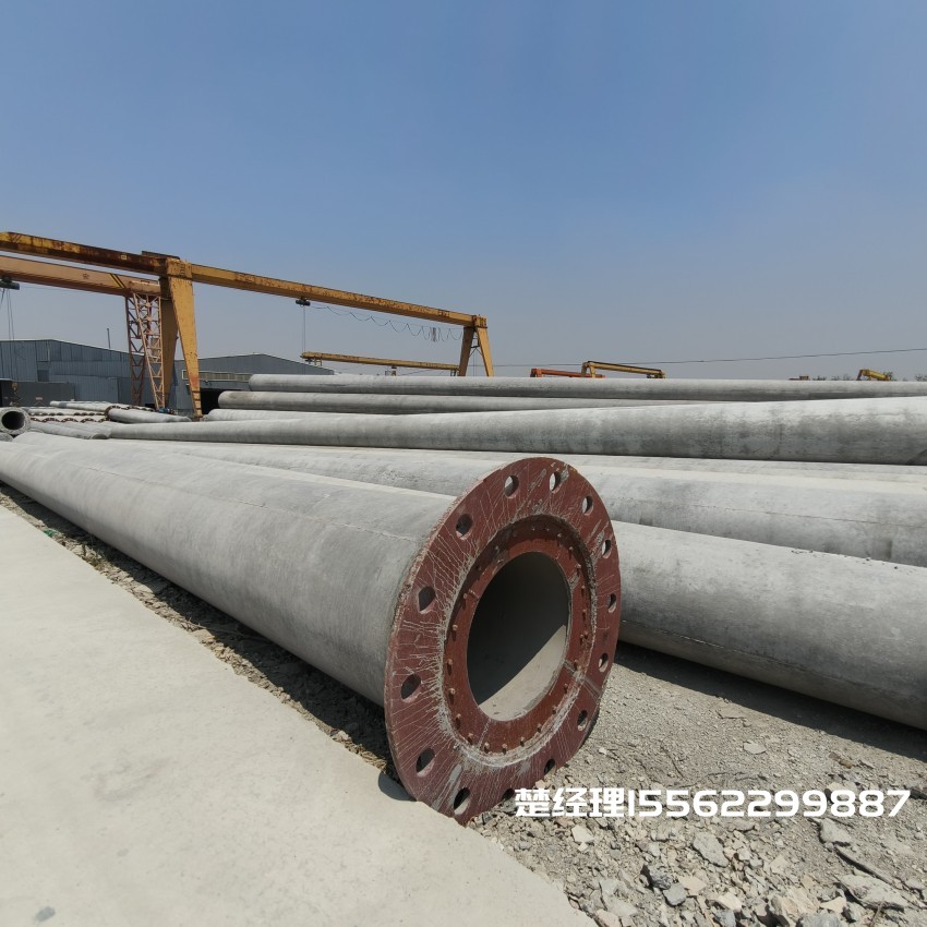 如皋12米无拉线电杆